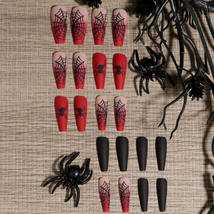 Halloween-Themed Press-On Nail Art Bowlift