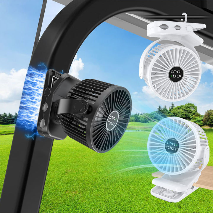 Unisex High-Performance Portable Clip-On Fan Bowlift