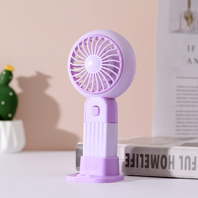 Unisex Portable USB Fan with Ergonomic Stand Bowlift