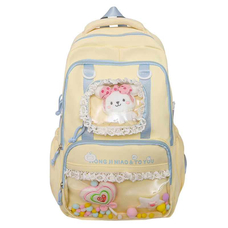 Cute Cartoon Character School Backpack Bowlift