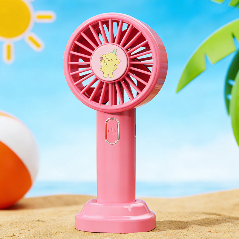 Women's Portable Mini Fan with Creative Design Bowlift