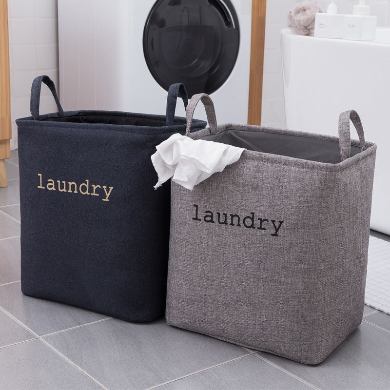 Laundry basket with practical carrying handle and modern design Bowlift