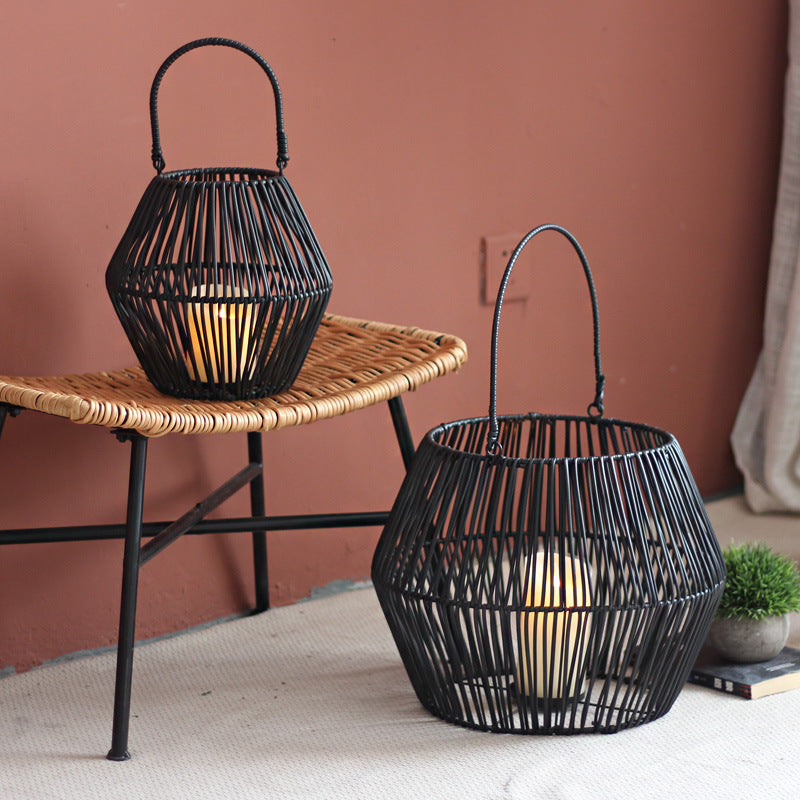 Decorative basket with handle Bowlift