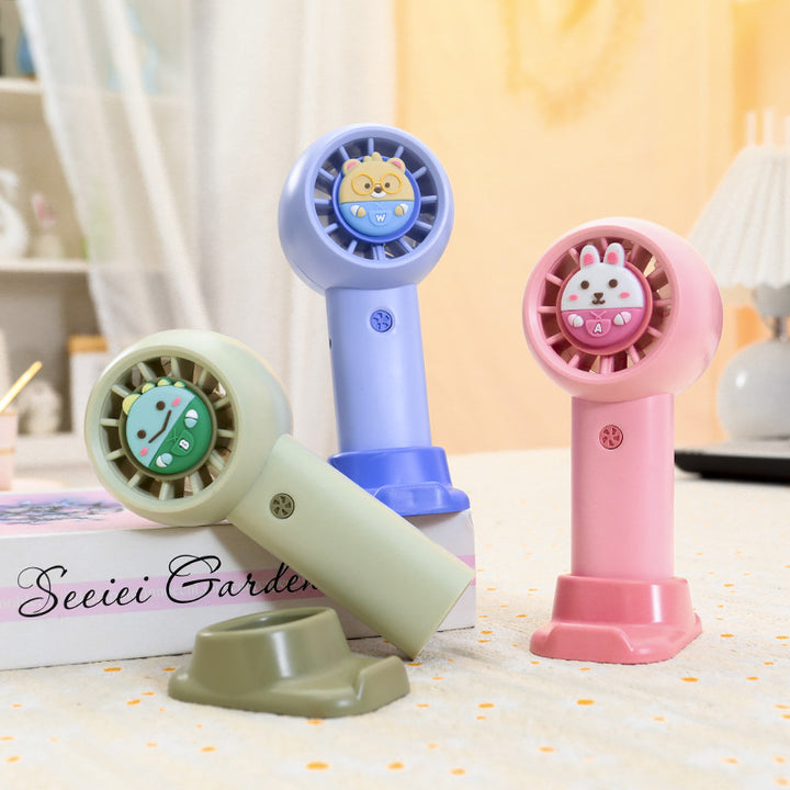 Ladies portable table fan with USB connection and ergonomic design Bowlift