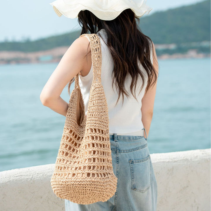 Handbag with Braided Design Bowlift