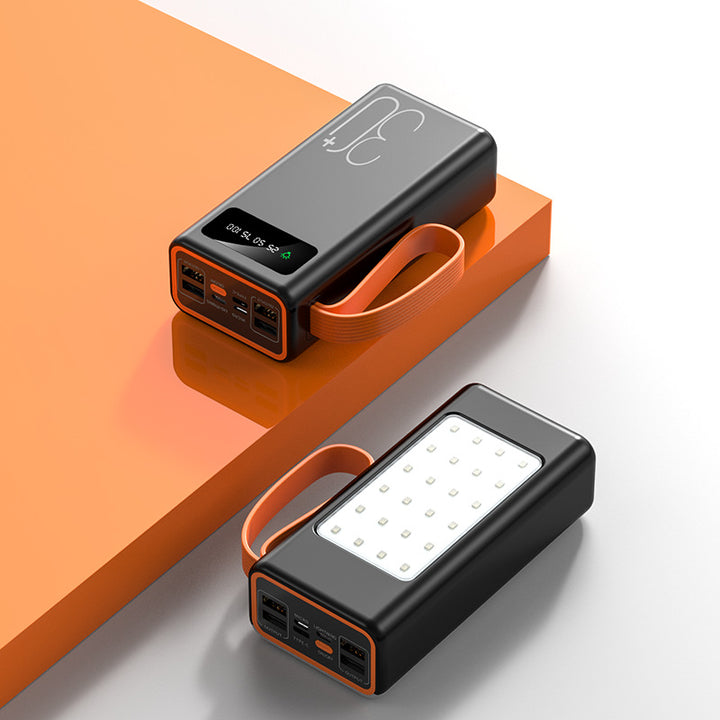 Solar Power Bank with Fast Charging Function and Integrated USB Ports Bowlift