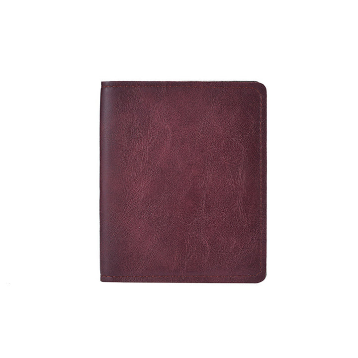 Compact Leather Travel Wallet Bowlift