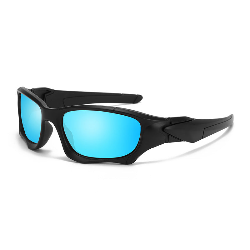 Performance Wraparound Polarized Sunglasses with UV Protection Bowlift