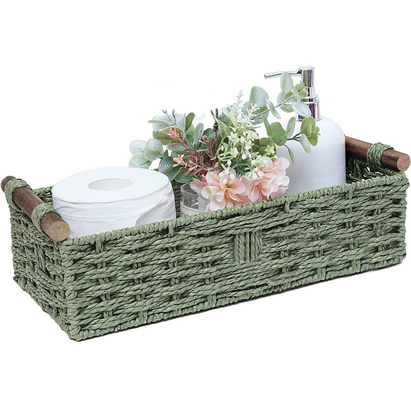 Woven Storage Caddy Basket Bowlift