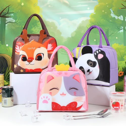 Fun Cartoon Lunch Tote
