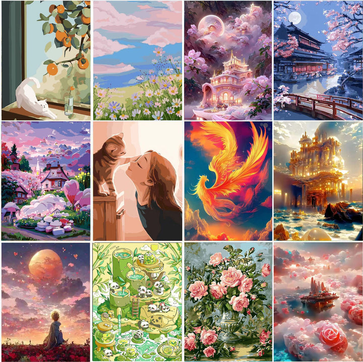 Floral Still Life Decorative Canvas Art Bowlift