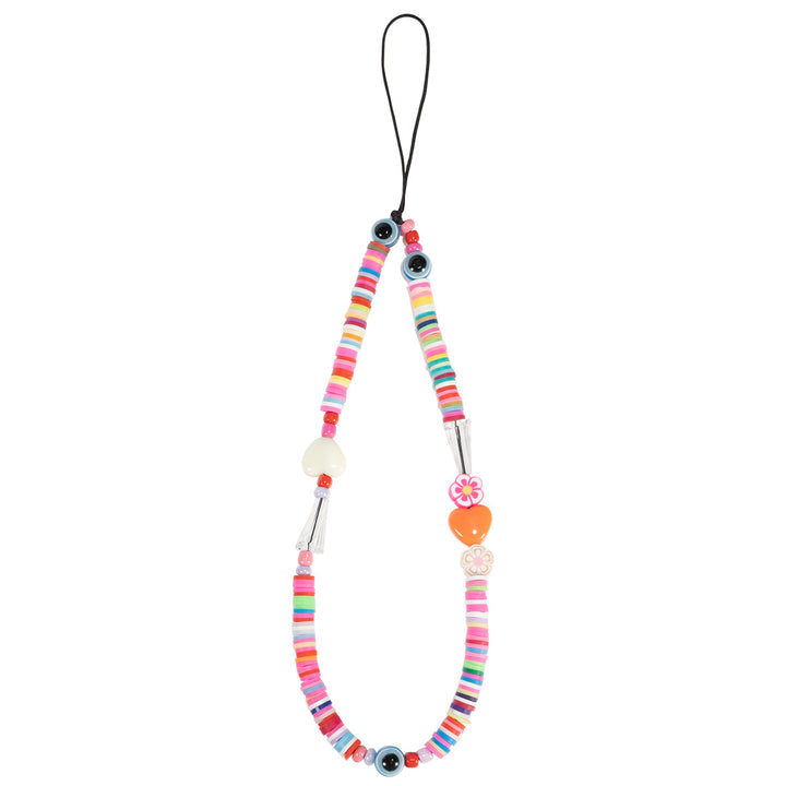 Beaded Smile Face Eyewear Chain Bowlift