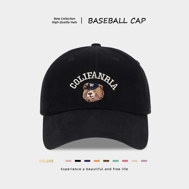 Embroidered Graphic Baseball Cap