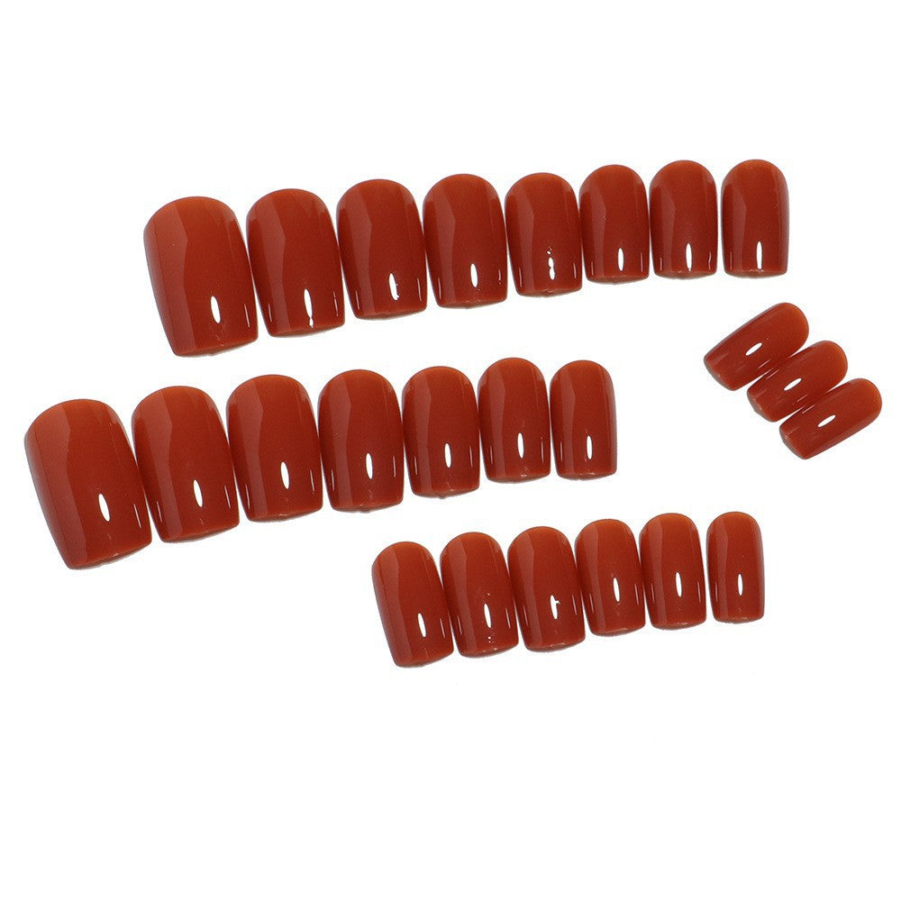 Premium Glossy Nail Extensions Bowlift