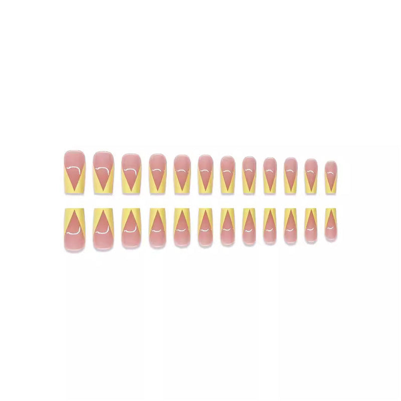 Artistic Angular Nail Art Extensions Bowlift