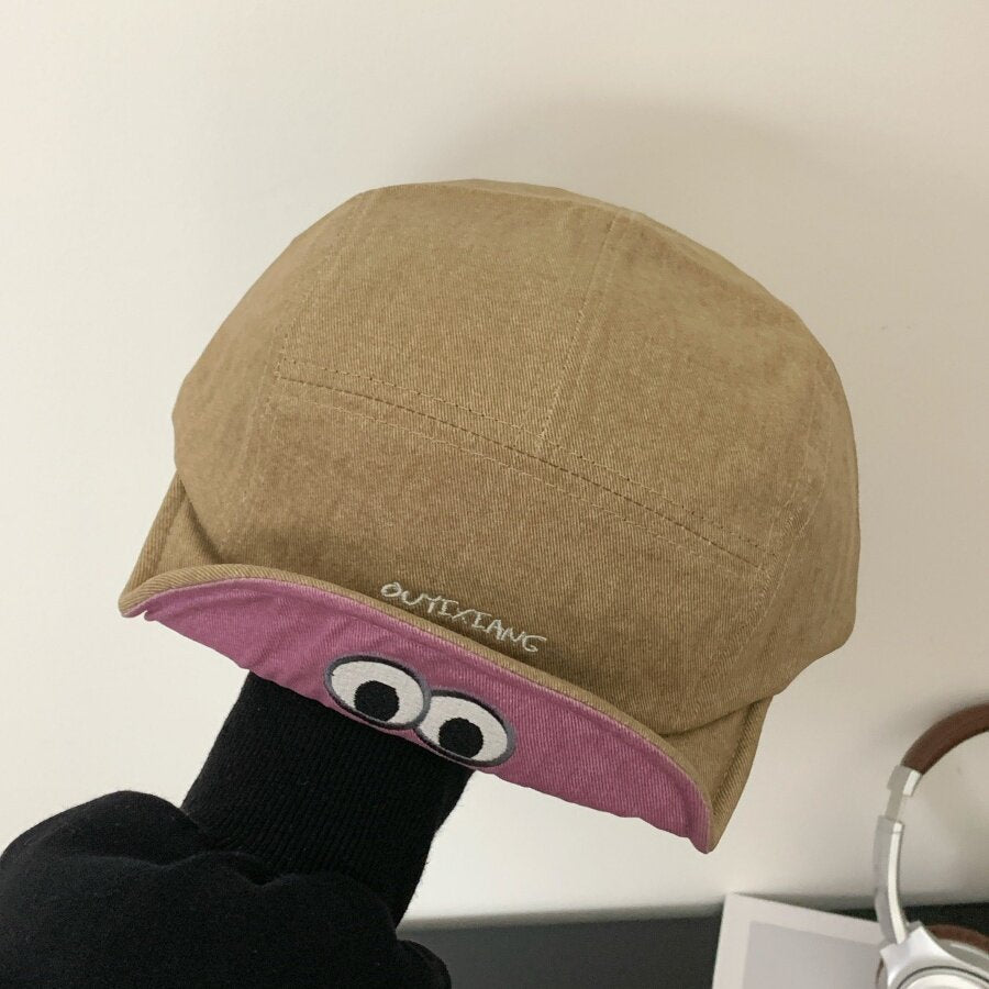 Playful Embroidered Cap