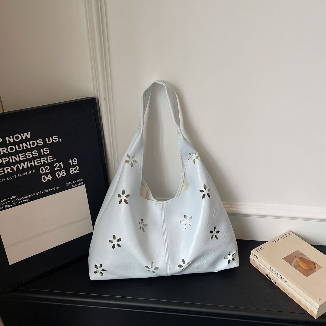 Floral Cut-Out Shoulder Bag Bowlift