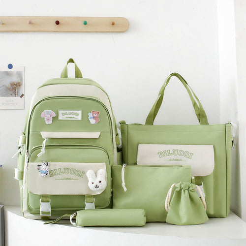 Versatile Multi-Pocket School Backpack Bowlift