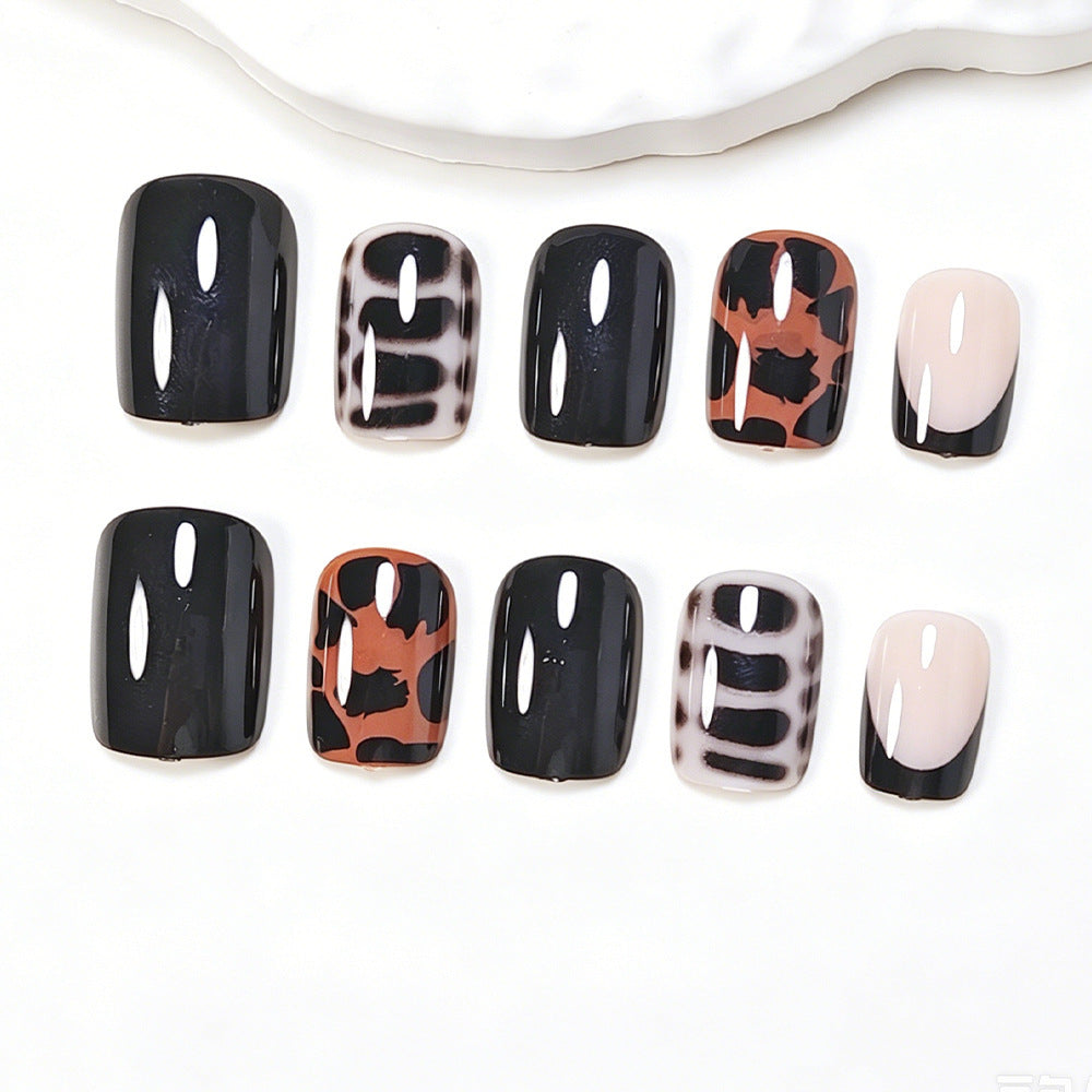 Artistic Press-On Nail Tips Set Bowlift
