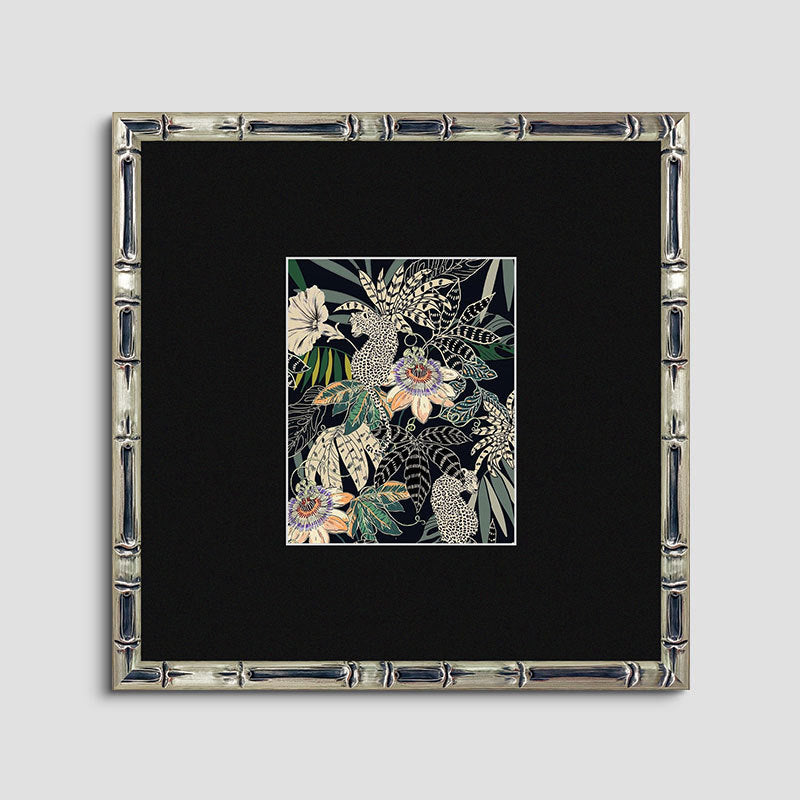 Crazy frames tropical botanical art print