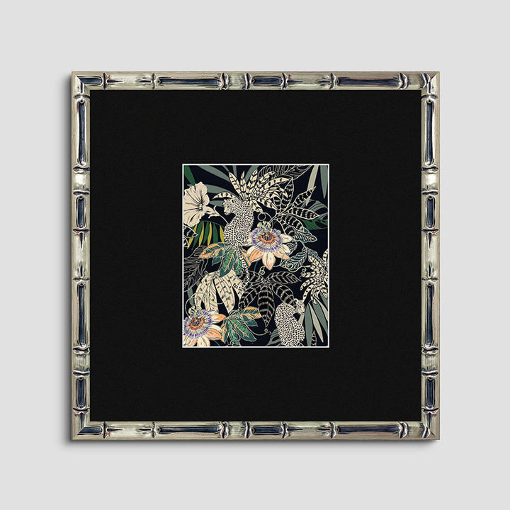 Crazy frames tropical botanical art print