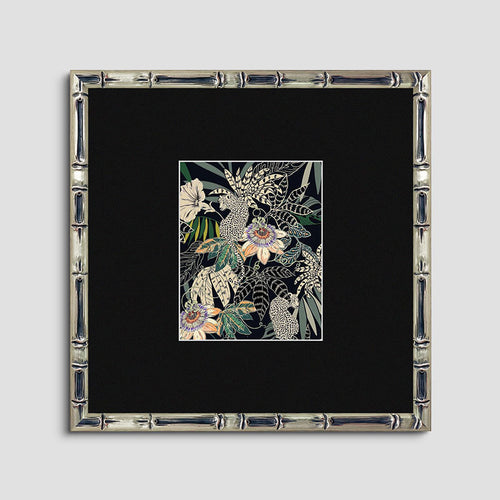 Crazy frames tropical botanical art print