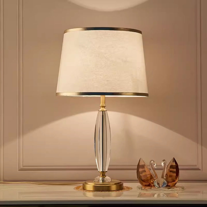 Elegant Crystal Table Lamp