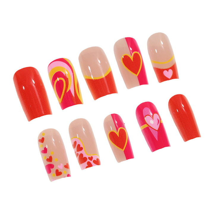 Artificial nails for creative Nail Art Bowlift