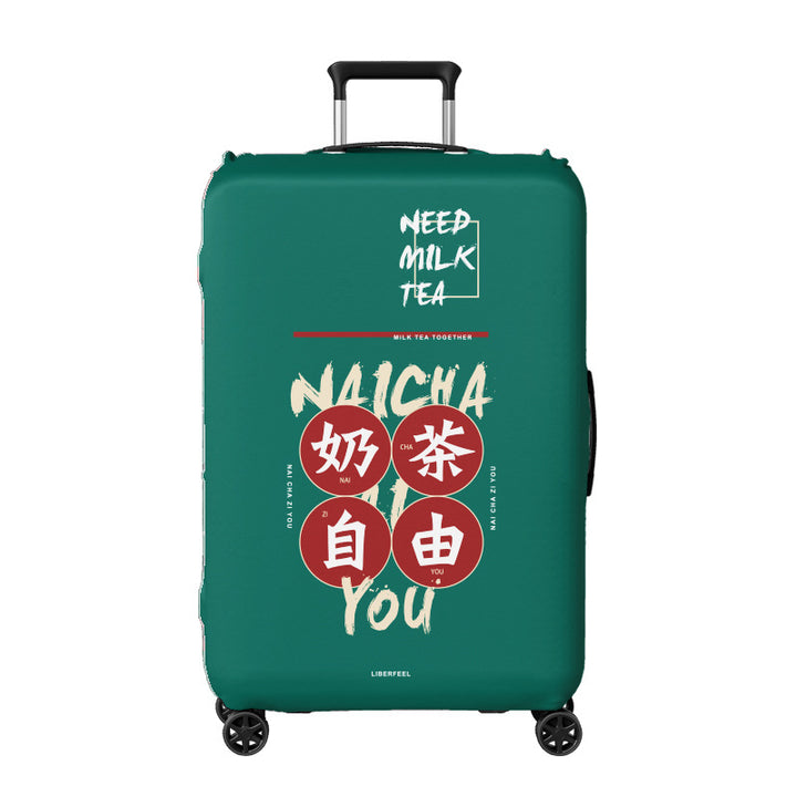 Women Suitcase Cover with Floral Patterns Bowlift