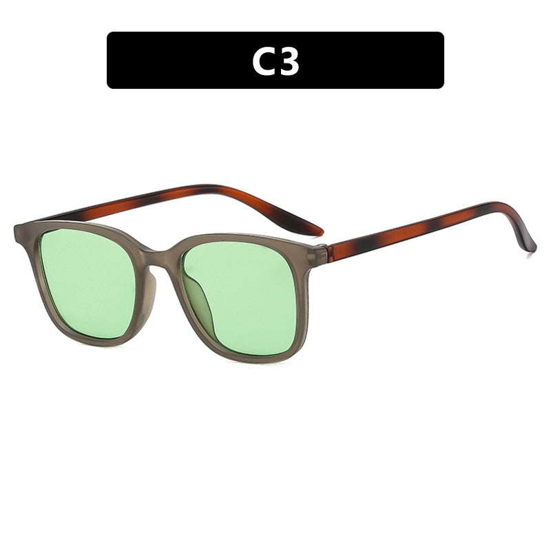 Women's trendy square sunglasses with polarized lenses Bowlift