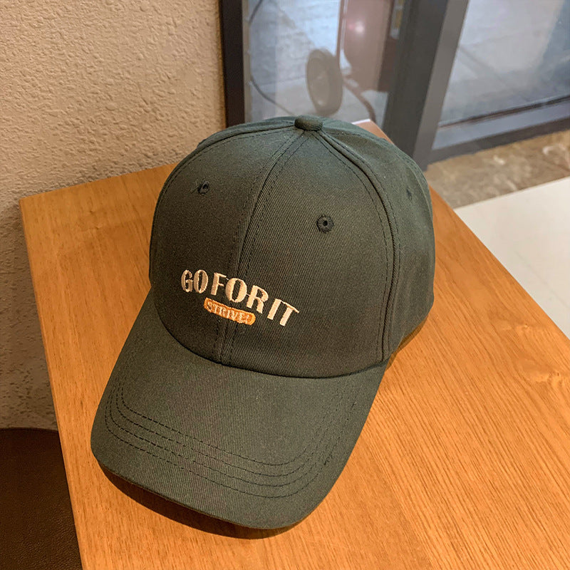 Men's Embroidered Motivational Baseball Cap Bowlift