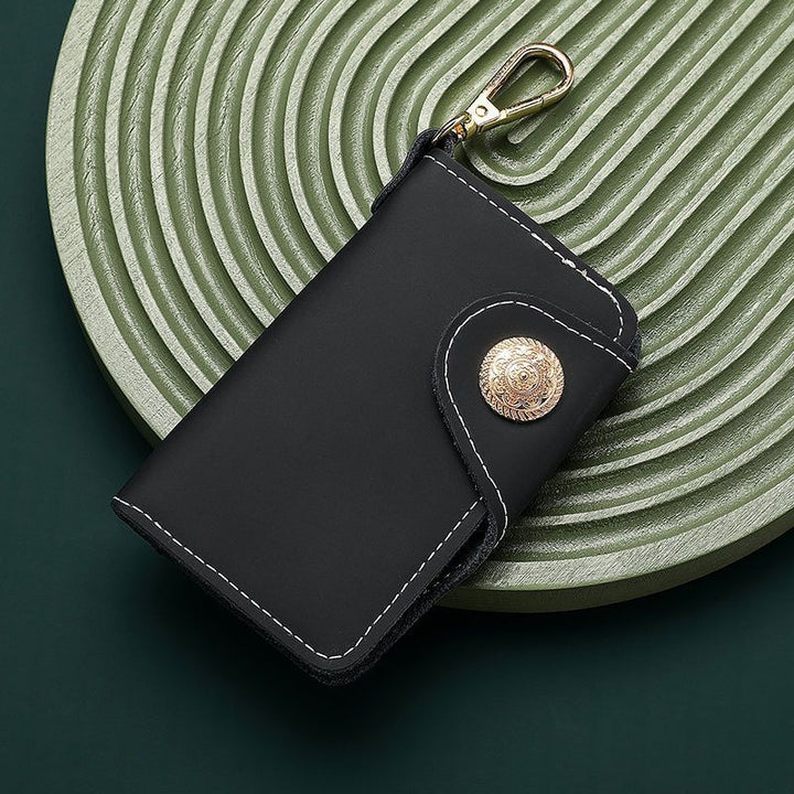 Chic Mini Wallet with Keychain Bowlift