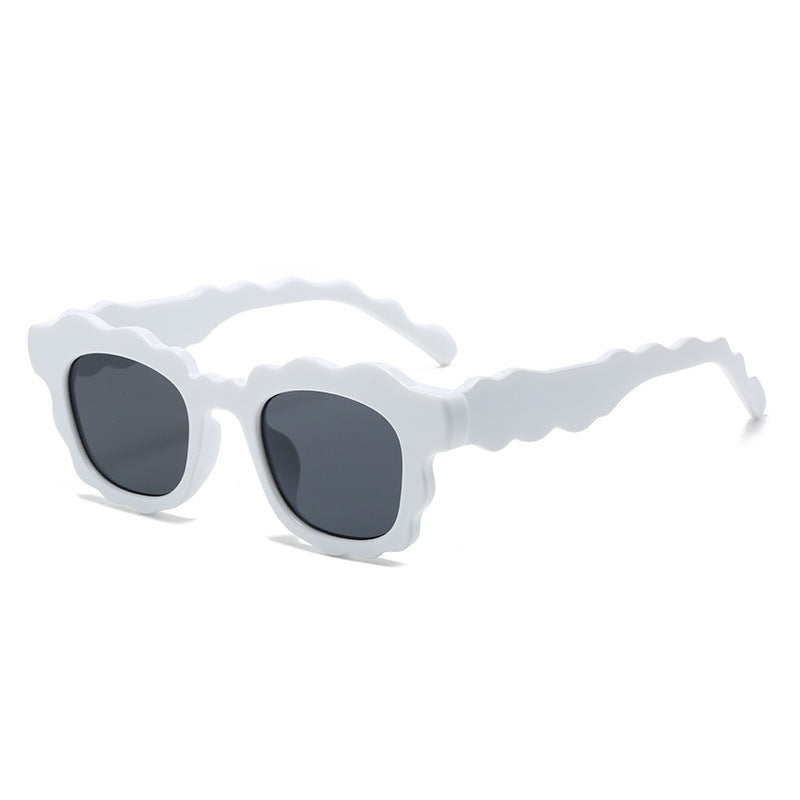 Unique Shaped Frame Sunglasses Bowlift
