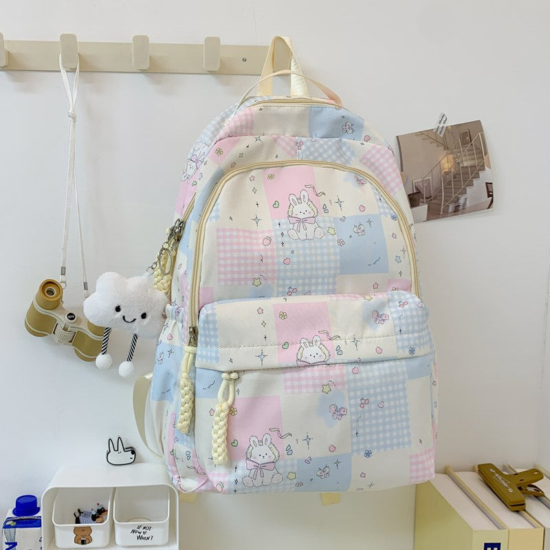 Cute Character Design School Backpack