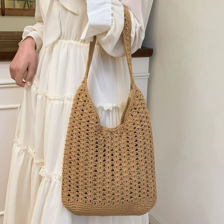 Handmade Macrame Tote Bag Bowlift