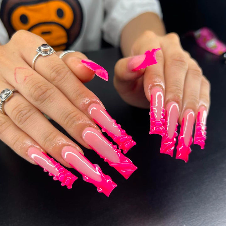 Creative Sculpted Nail Art Design Bowlift