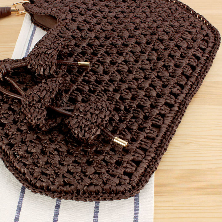 Handmade straw bag Bowlift