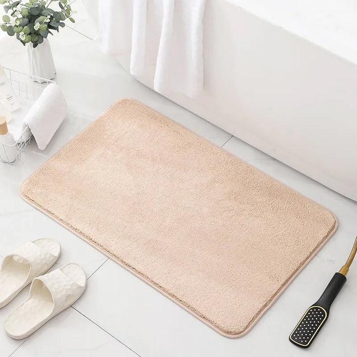 Plush Microfiber Bath Mat Bowlift
