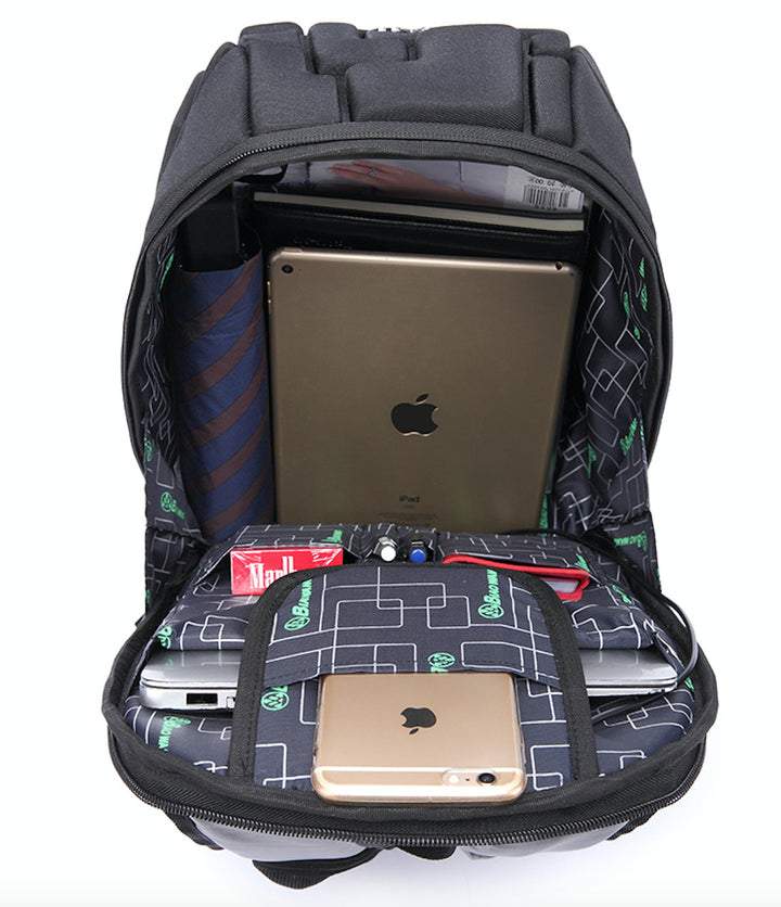 Stylish Textured Backpack Bowlift
