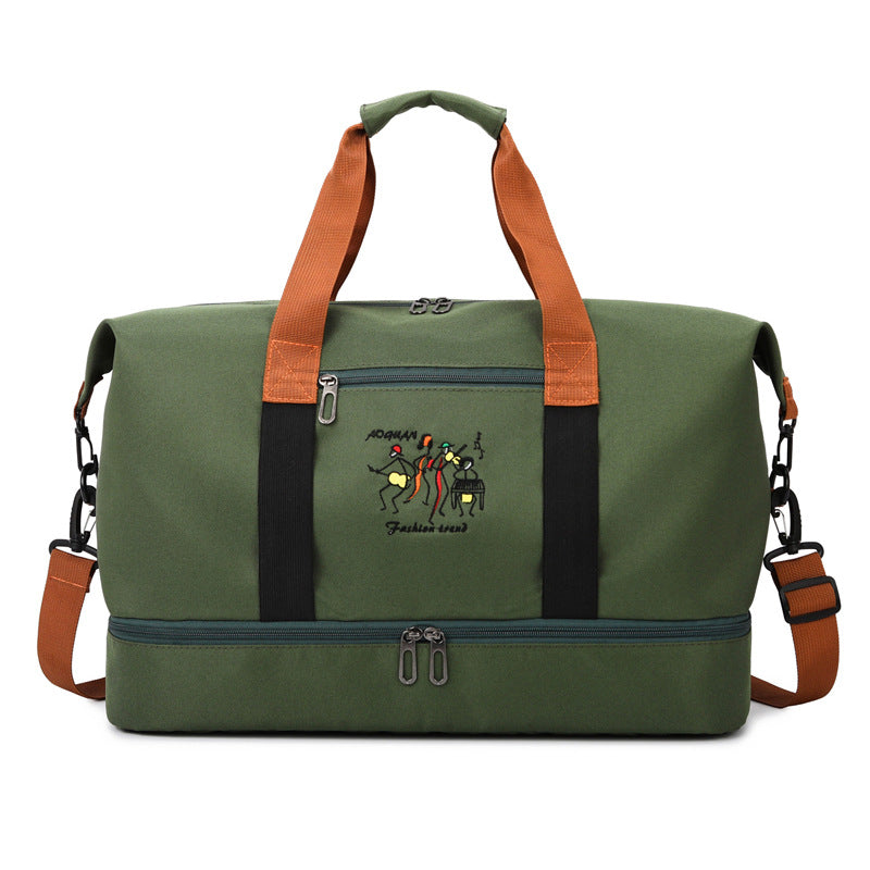 Sporty travel bag with practical compartments Bowlift