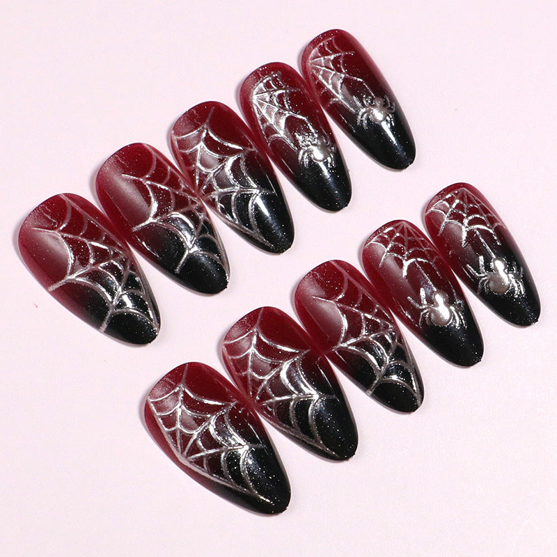 Artistic Spooky-Themed Press-On Nails Bowlift