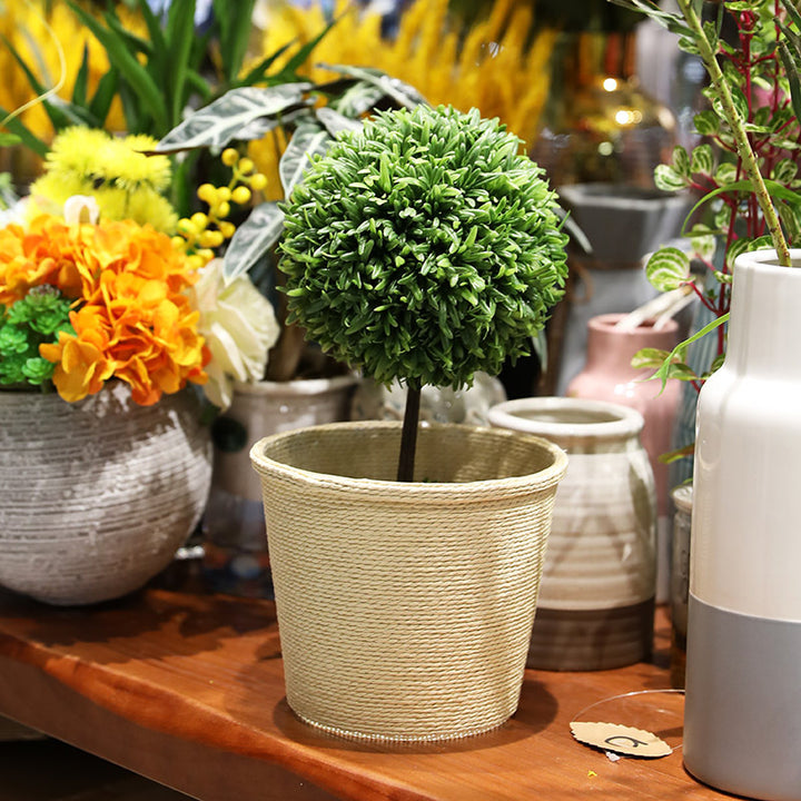 Decorative Woven Planter Bowlift