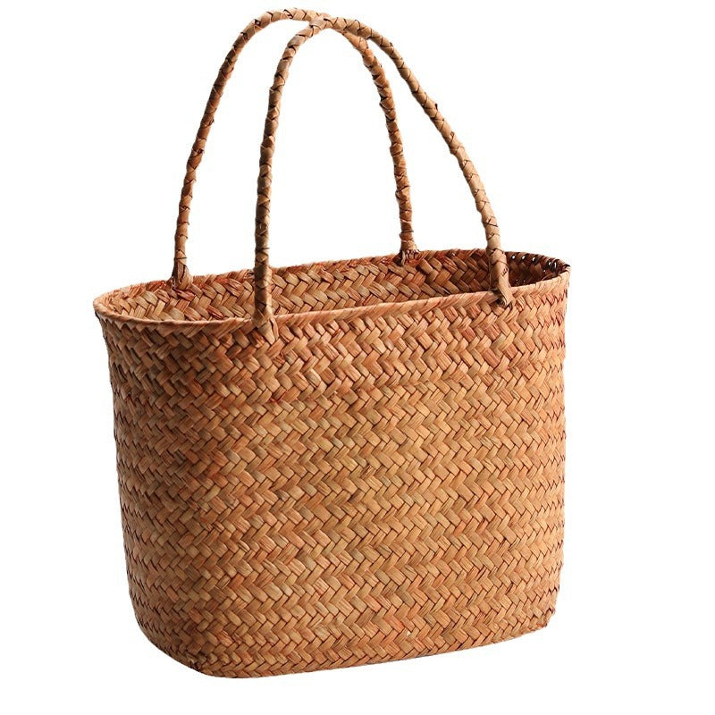 Unisex Braided Basket with Sturdy Handles Bowlift