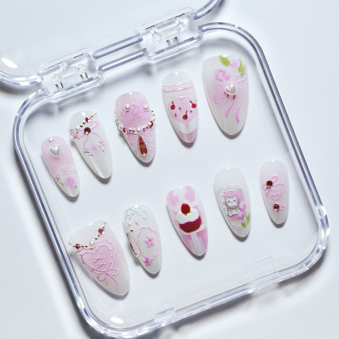 Decorative Nail Enhancement Set Bowlift