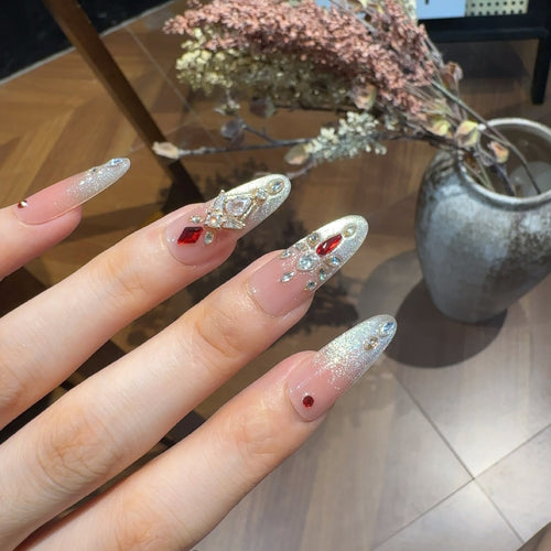 Luxury Decorative Press-On Nails Bowlift