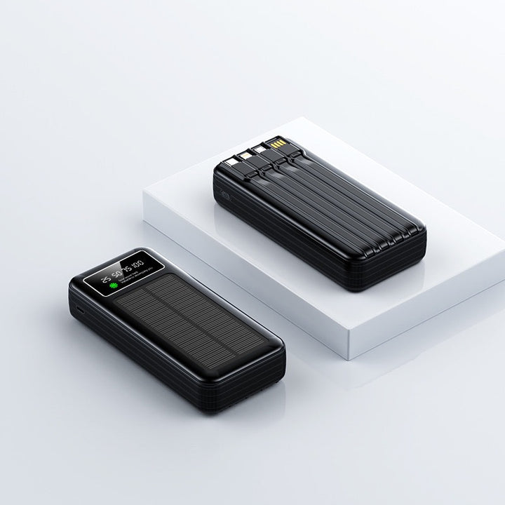 Solar Powerbank with Digital Energy Display Bowlift