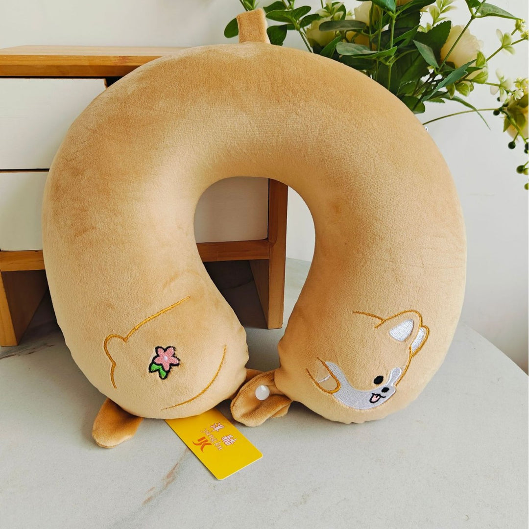 Women's Comfortable Neck Pillow with Funny Design Bowlift