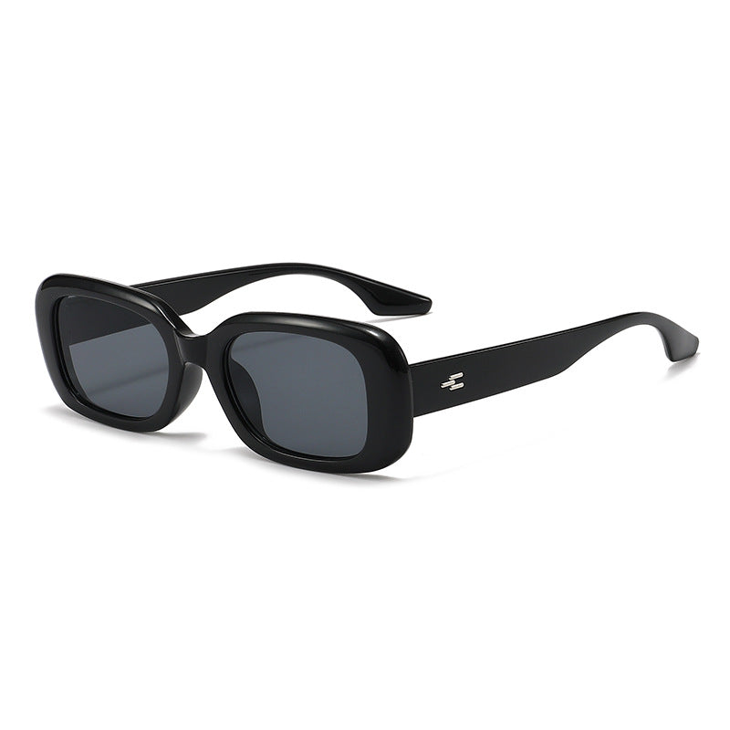 Retro Square Frame Sunglasses