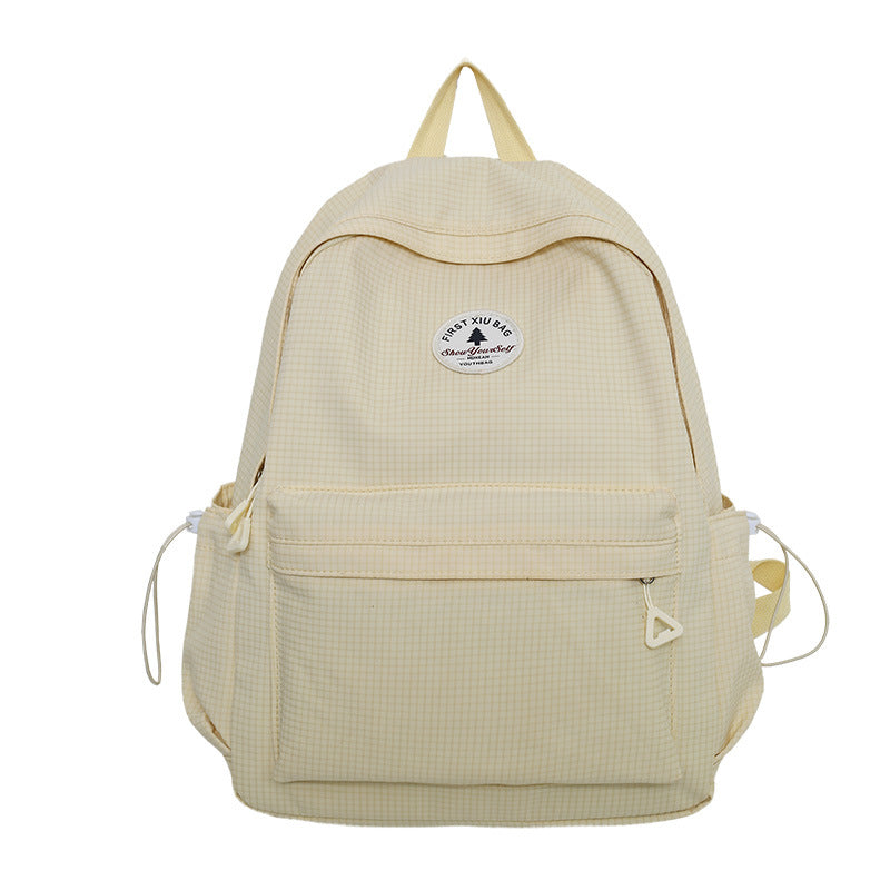 Casual Multi-Compartment School Backpack Bowlift