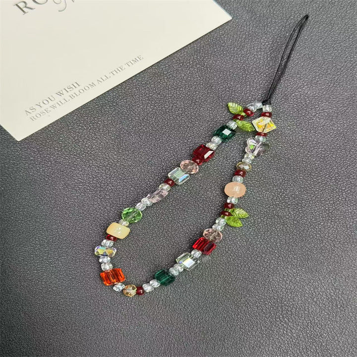 Colorful Decorative Beaded Eyewear Lanyard Bowlift